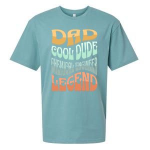 Dad Chemical Engineer Legend Gift Sueded Cloud Jersey T-Shirt