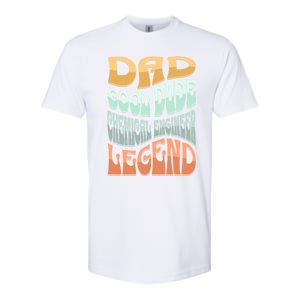 Dad Chemical Engineer Legend Gift Softstyle CVC T-Shirt