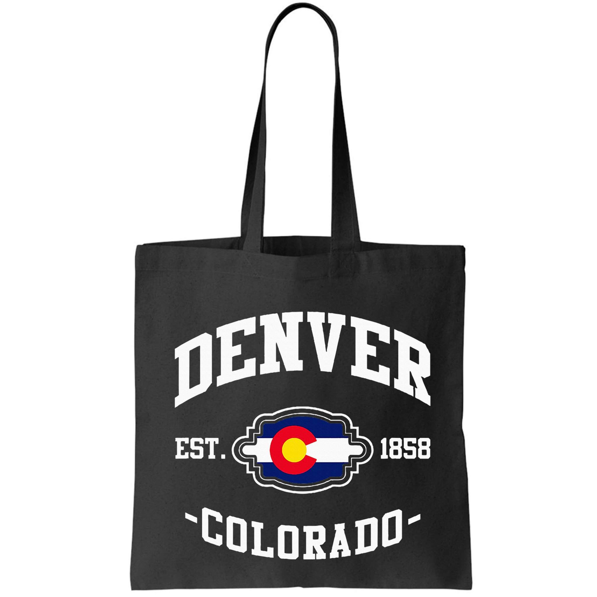 Denver Colorado Est 1858 State Flag Home Pride Bag