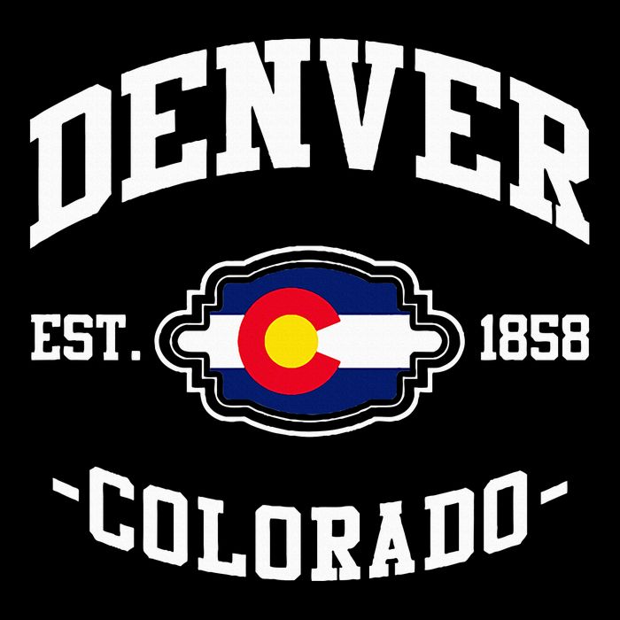 Denver Colorado Est 1858 State Flag Home Pride Bag