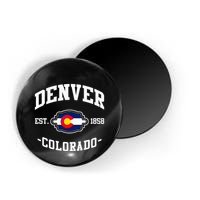 Denver Colorado Est 1858 State Flag Home Pride Magnet