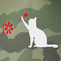 Darts Cat Funny Dart Throwing Cat Dart And Cat Lover Legacy Tie Dye Trucker Hat