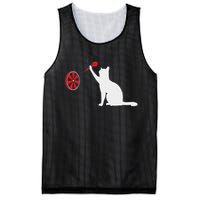 Darts Cat Funny Dart Throwing Cat Dart And Cat Lover Mesh Reversible Basketball Jersey Tank