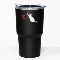 Darts Cat Funny Dart Throwing Cat Dart And Cat Lover Tumbler