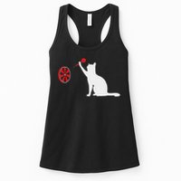 Darts Cat Funny Dart Throwing Cat Dart And Cat Lover Womens Tank Top