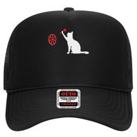 Darts Cat Funny Dart Throwing Cat Dart And Cat Lover Trucker Hat