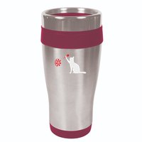 Darts Cat Funny Dart Throwing Cat Dart And Cat Lover 16oz Travel Tumbler