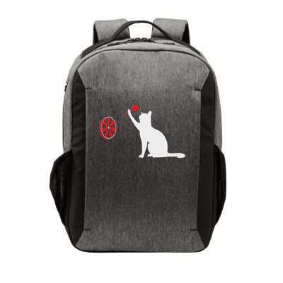 Darts Cat Funny Dart Throwing Cat Dart And Cat Lover Vector Backpack