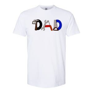 Dad Can Fix Anything Softstyle CVC T-Shirt