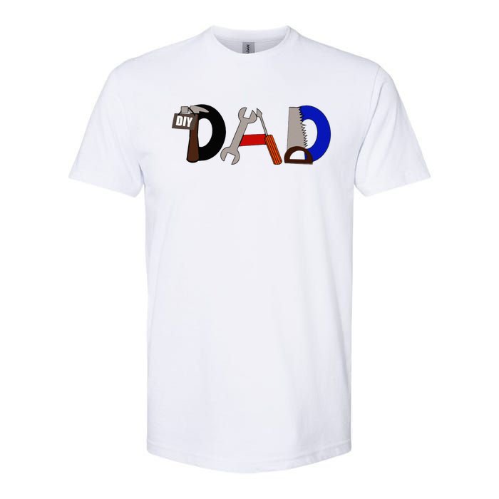 Dad Can Fix Anything Softstyle CVC T-Shirt