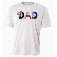 Dad Can Fix Anything Cooling Performance Crew T-Shirt