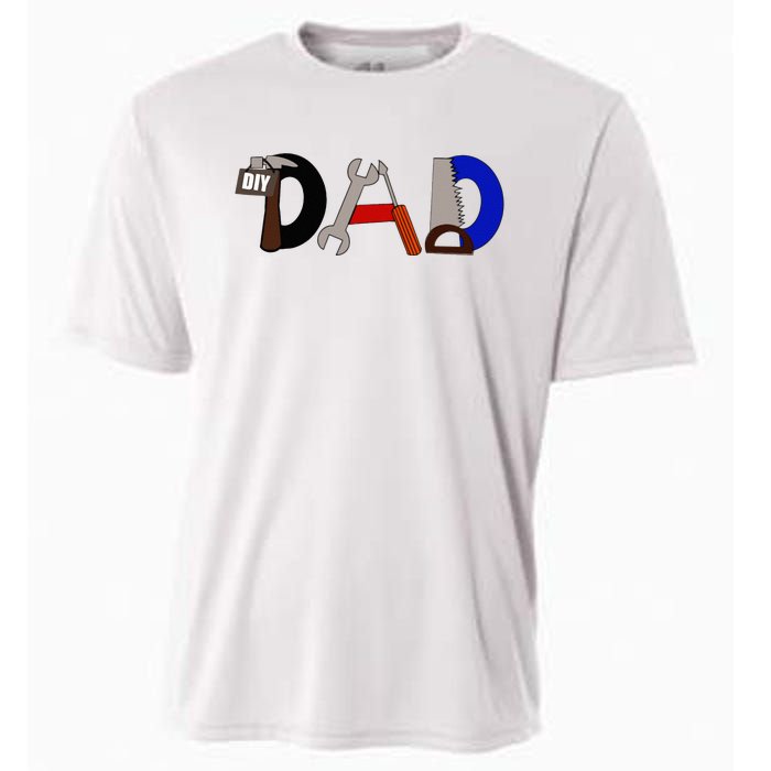 Dad Can Fix Anything Cooling Performance Crew T-Shirt