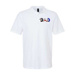 Dad Can Fix Anything Softstyle Adult Sport Polo