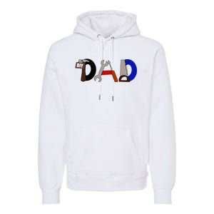 Dad Can Fix Anything Premium Hoodie