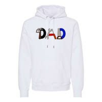 Dad Can Fix Anything Premium Hoodie