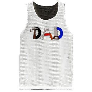 Dad Can Fix Anything Mesh Reversible Basketball Jersey Tank