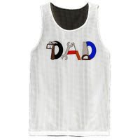 Dad Can Fix Anything Mesh Reversible Basketball Jersey Tank