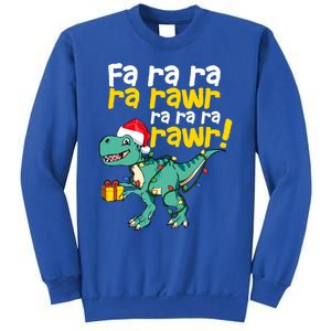 Dinosaur Christmas Fa Ra Ra Ra Rawr Trex Xmas Great Gift Sweatshirt