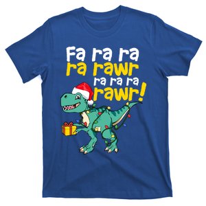 Dinosaur Christmas Fa Ra Ra Ra Rawr Trex Xmas Great Gift T-Shirt