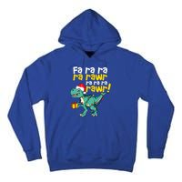 Dinosaur Christmas Fa Ra Ra Ra Rawr Trex Xmas Great Gift Tall Hoodie