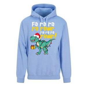 Dinosaur Christmas Fa Ra Ra Ra Rawr Trex Xmas Great Gift Unisex Surf Hoodie