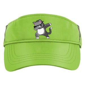 Dabbing Cat Funny Cat Dab Dance Cute Dabbing Kitty Adult Drive Performance Visor