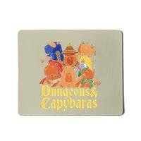 Dungeons & Capybaras Funny Capybara Lover Mousepad