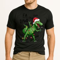 Dinosaur Christmas Fa Ra Rawr Tree Rex Xmas Dino Gift Cooling Performance Crew T-Shirt