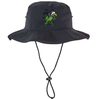 Dinosaur Christmas Fa Ra Rawr Tree Rex Xmas Dino Gift Bucket Hat