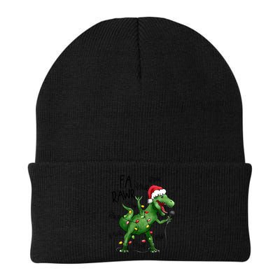 Dinosaur Christmas Fa Ra Rawr Tree Rex Xmas Dino Gift Beanie