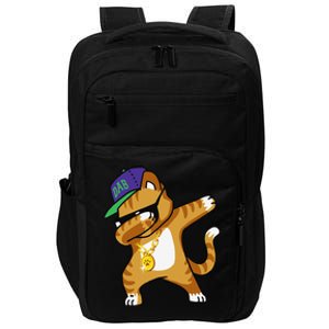 Dabbing Cat Funny Dab Hip Hop Dabbing Kitty Impact Tech Backpack