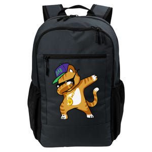 Dabbing Cat Funny Dab Hip Hop Dabbing Kitty Daily Commute Backpack