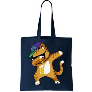 Dabbing Cat Funny Dab Hip Hop Dabbing Kitty Tote Bag