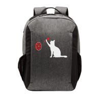 Darts Cat Funny Dart Throwing Cat Dart And Cat Lover Vector Backpack
