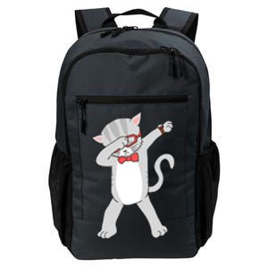 Dabbing Cat Funny Dab Gift Cat Daily Commute Backpack