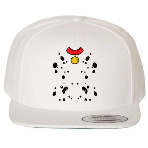 Dalmatian Costume Funny Halloween Puppy Dog Wool Snapback Cap