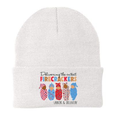 Delivering Cutest Firecrackers Labor Delivery Knit Cap Winter Beanie