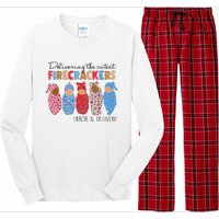 Delivering Cutest Firecrackers Labor Delivery Long Sleeve Pajama Set