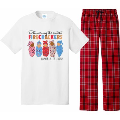 Delivering Cutest Firecrackers Labor Delivery Pajama Set