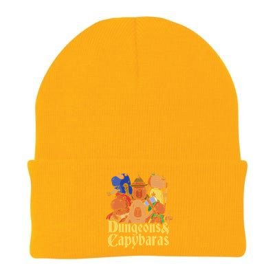 Dungeons & Capybaras Funny Capybara Lover  Knit Cap Winter Beanie