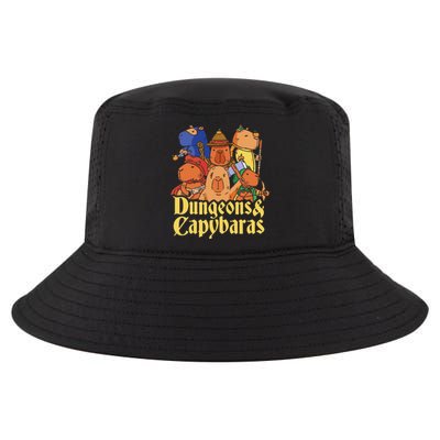 Dungeons & Capybaras Funny Capybara Lover  Cool Comfort Performance Bucket Hat