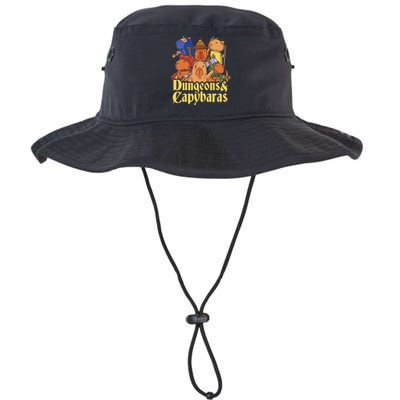 Dungeons & Capybaras Funny Capybara Lover  Legacy Cool Fit Booney Bucket Hat