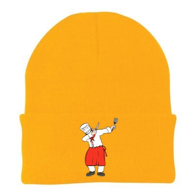 Dabbing Chef Food Lover Great Gift Cute Gift Knit Cap Winter Beanie