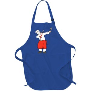 Dabbing Chef Food Lover Great Gift Cute Gift Full-Length Apron With Pockets