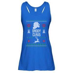 Daddy Claus Funny Gift Funny Christmas Santa Costume Dad Cute Gift Ladies Essential Flowy Tank