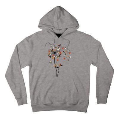 Dandelion Chicken Flower Tall Hoodie