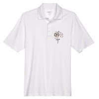 Dandelion Chicken Flower Men's Origin Performance Pique Polo