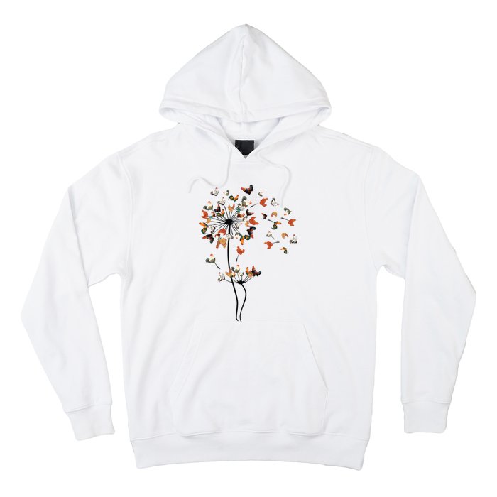 Dandelion Chicken Flower Hoodie