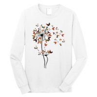 Dandelion Chicken Flower Long Sleeve Shirt