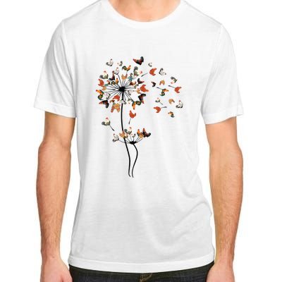 Dandelion Chicken Flower Adult ChromaSoft Performance T-Shirt